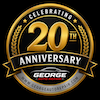 George Automotive Services 20 Year Anniversary Logo